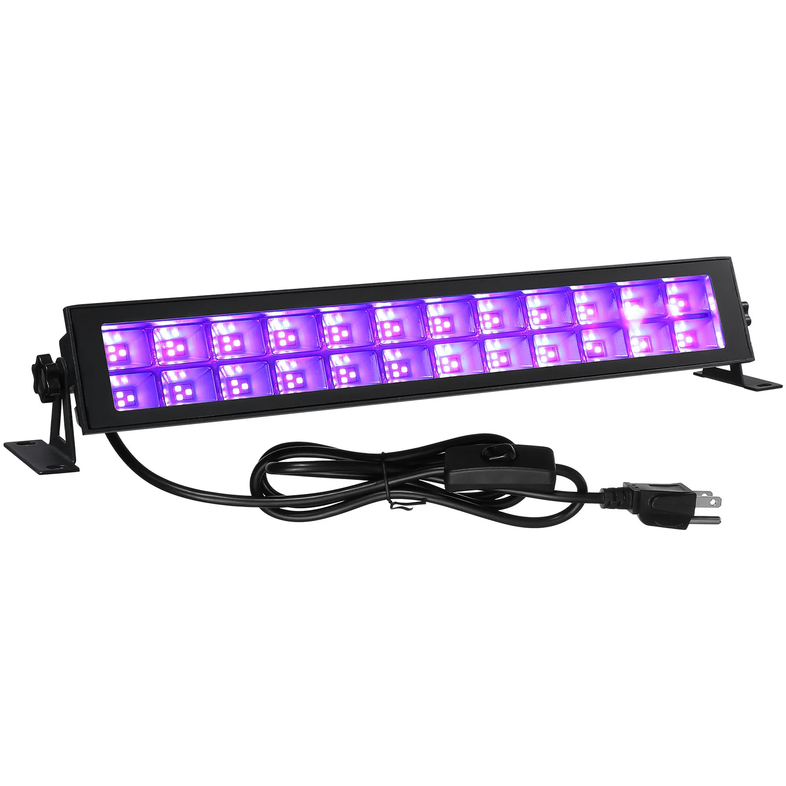 48w Double Row Black Light UV Wall Washer Outdoor Bar Accessories Night Club Lamp Ultraviolet LED Flood