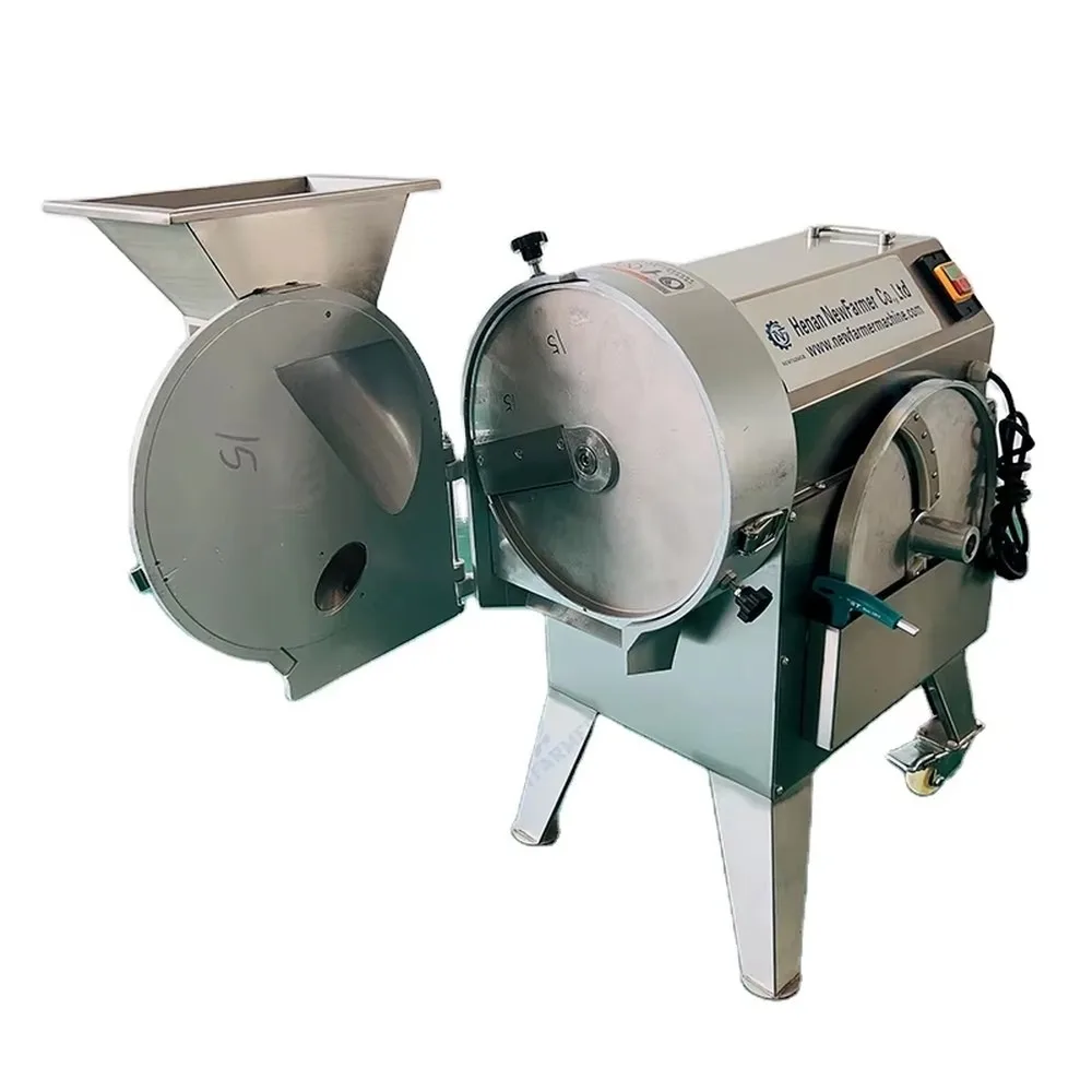Commercial Vegetable Cutter Machine 500-600kg/h Single Head Electric Vegetable Shredder for Root Vegetables