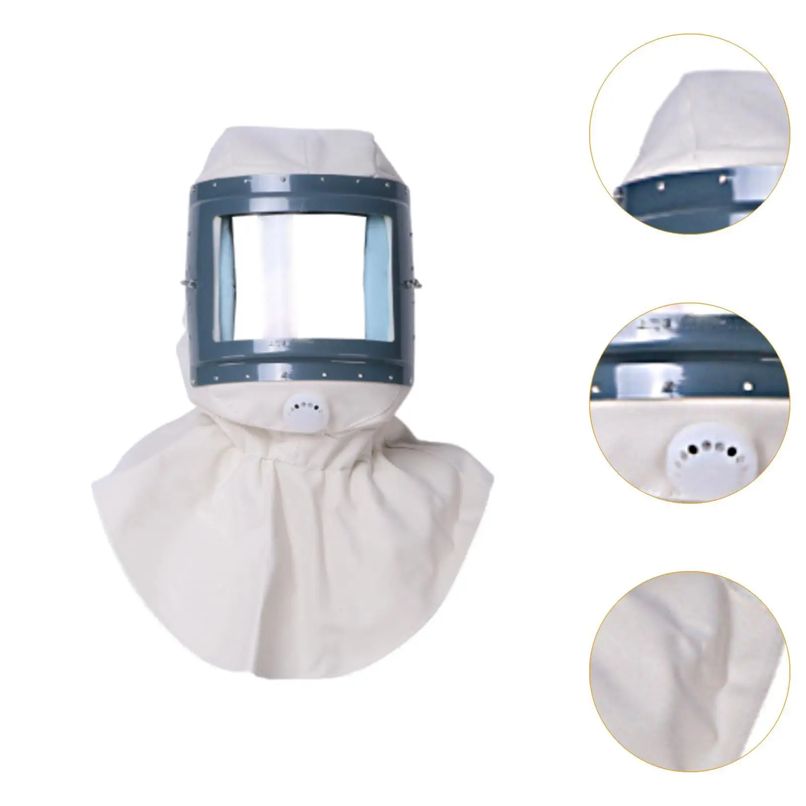 Dustproof Windproof Sandblasting Mask Shawl Sandblasting Protective Gear