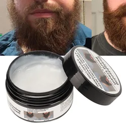 Acondicionador de barba para hombres, crema hidratante, alisadora y reductora de Frizz, 2,8 oz