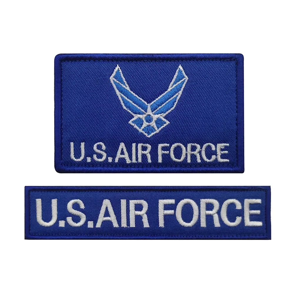 لنا القوة الجوية التطريز هوك وحلقة بقع ، التبعي التكتيكي ، المعنويات شارة الديكور ، على ظهره بقع العسكرية #2