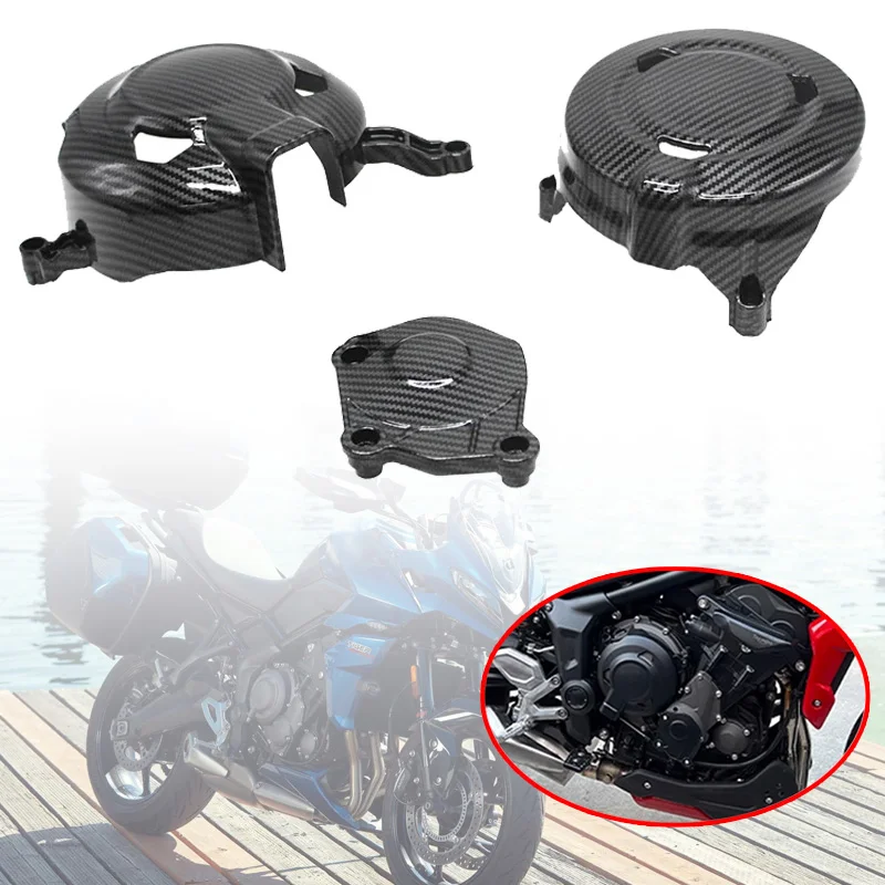 

Motorcycle Accessories Engine Housing Protector Engine Decorative Shield Fit For Tiger Sport 660 Tiger660 Trident660 2021-2023