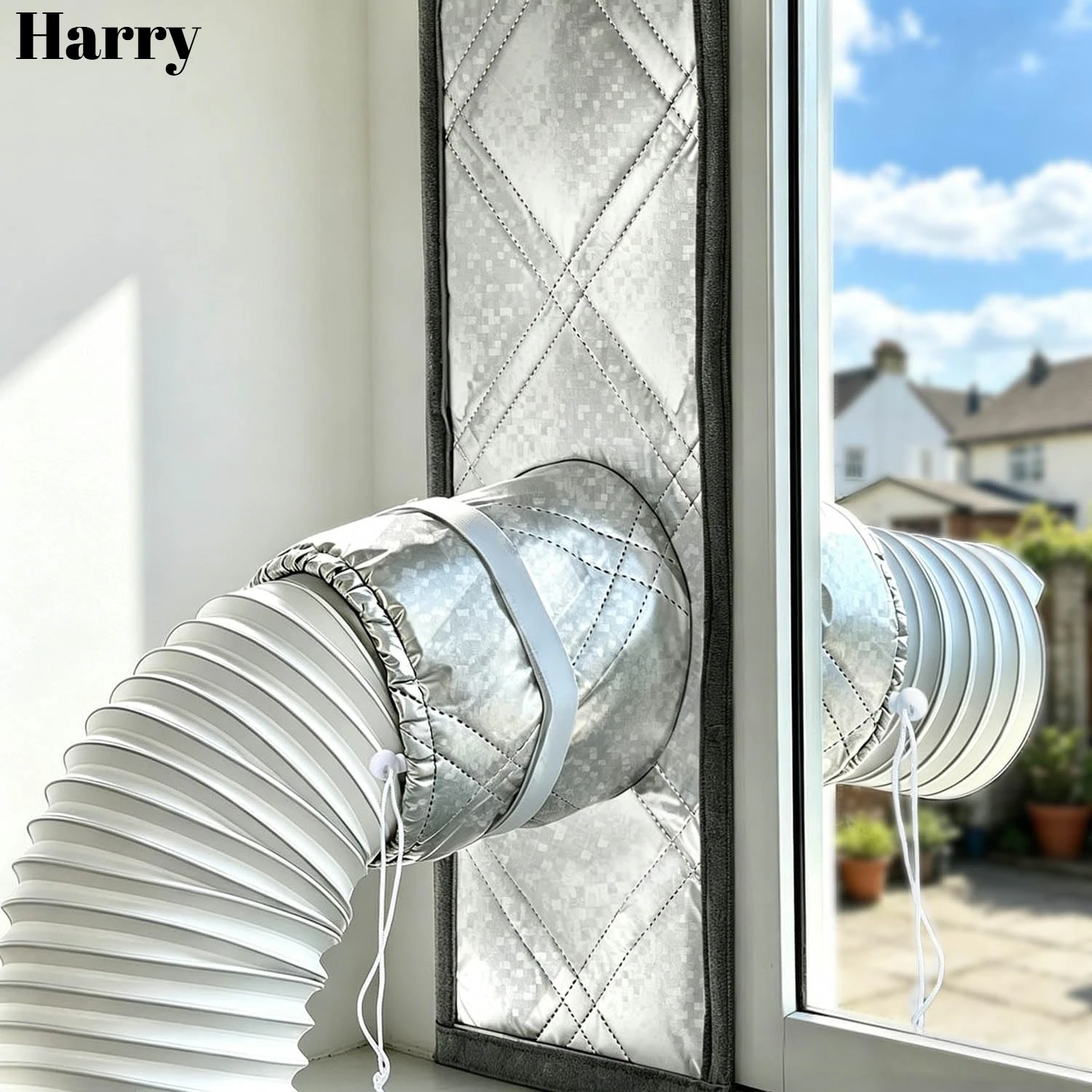 Portable Air Conditioning Window Sealing Cloth Insula Reduces The Exchange of Hot Cold Air Energy-saving Window Sealing Sleeve