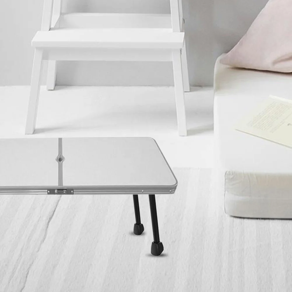 2Pcs Iron Folding Table Legs Foldable Portable Metal Desk Legs for Dining Office Small Space Furniture Support