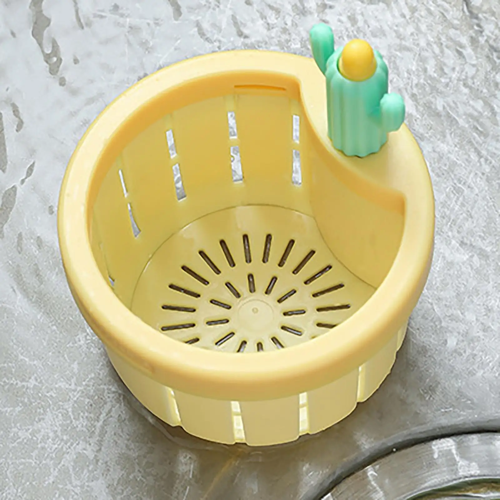 

Cactus Sink Filter Household Kitchen Drainage Basket Sink Debris Anti-blocking Anti-smell Anti-bug Strainer Sink Accessories