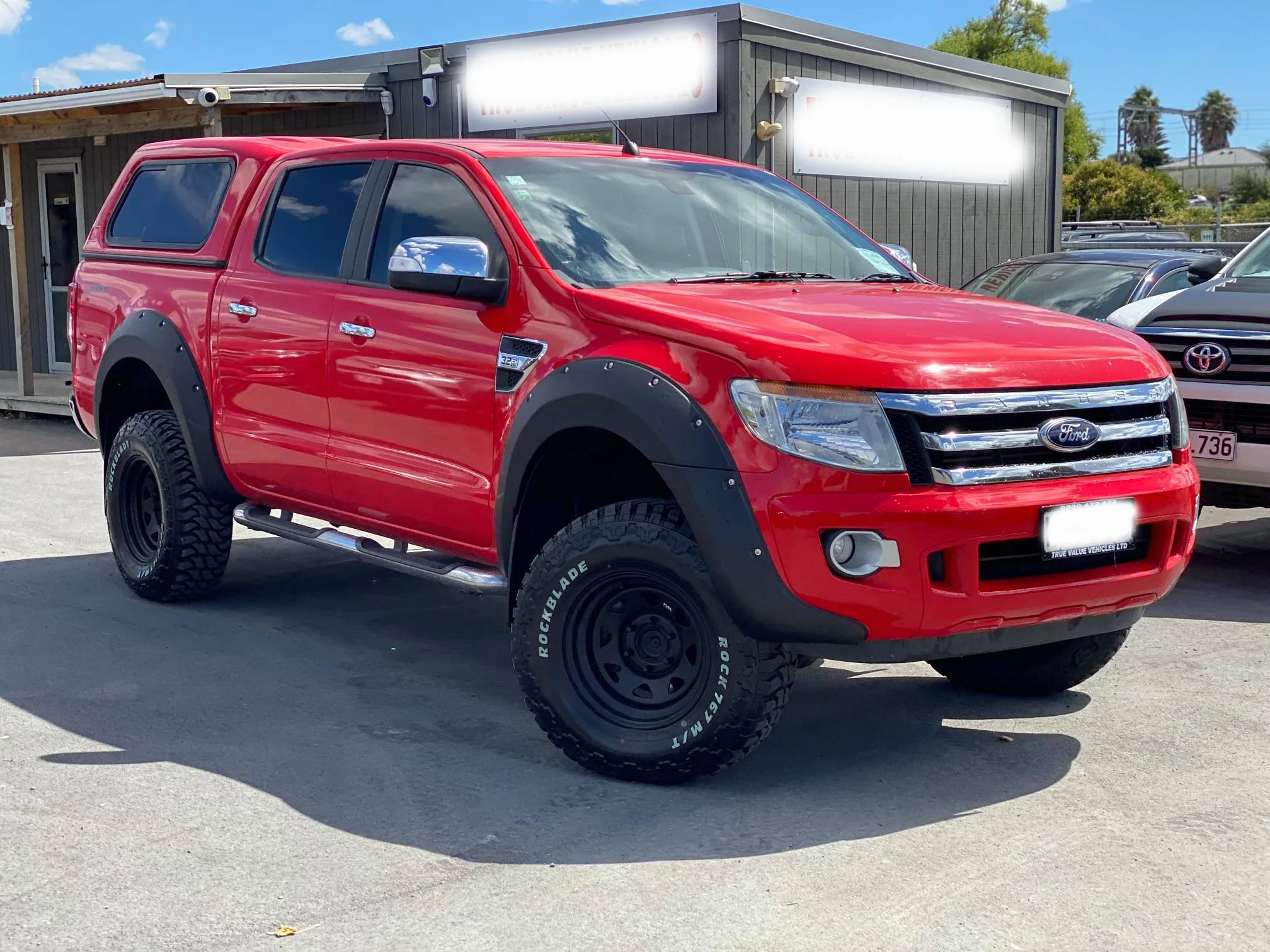 2012 2013 2014 T6 Wheel Arch Extension Fender Flares for Ford Ranger Wildtrak Double Cabin 9\'\' Mudguards Offroad Accessories