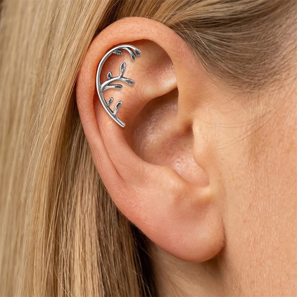 CANNER 1 Stück 925 Sterling Silber Gotischer Blumen-Ohrstecker für Damen, Europa und Amerika, Vintage-Ohrstecker, Geschenk – Detail 23