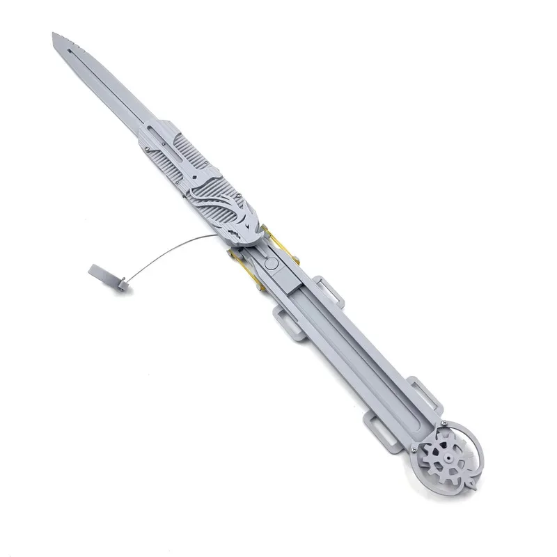 جديد بولي كلوريد الفينيل كم السيف يمكن تدوير الشفرة هناك نمطين رائعين في أشكال مختلفة أزياء حفلات الهالوين التأثيرية الدعائم