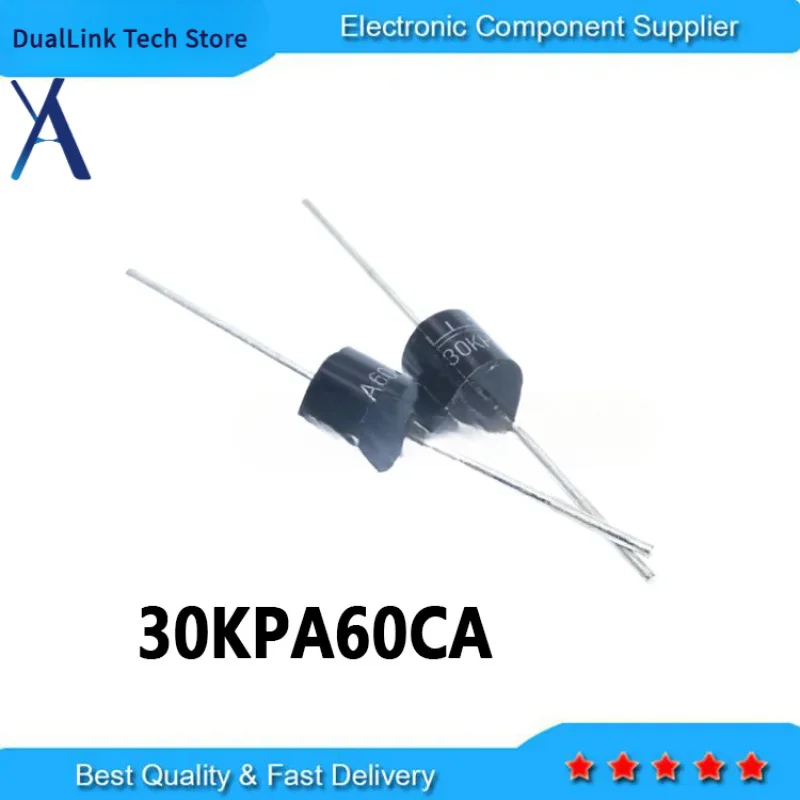 

5PCS/LOT New and Original 30KPA60CA R-6