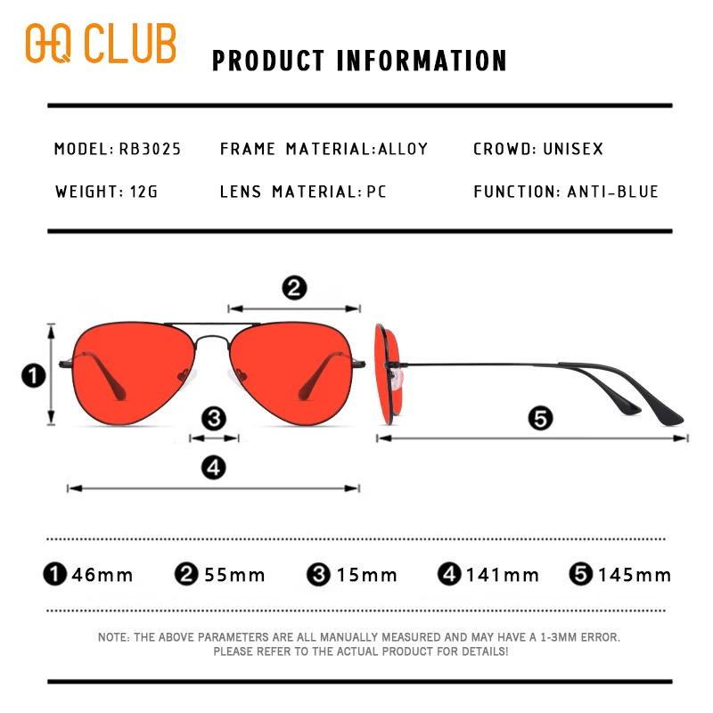 O-Q CLUB Round Glasses for Woman Sunglasses Man Eyeglass Frames Men Reading Frame Magnifying Women Computer Womens Blue Light - view 5