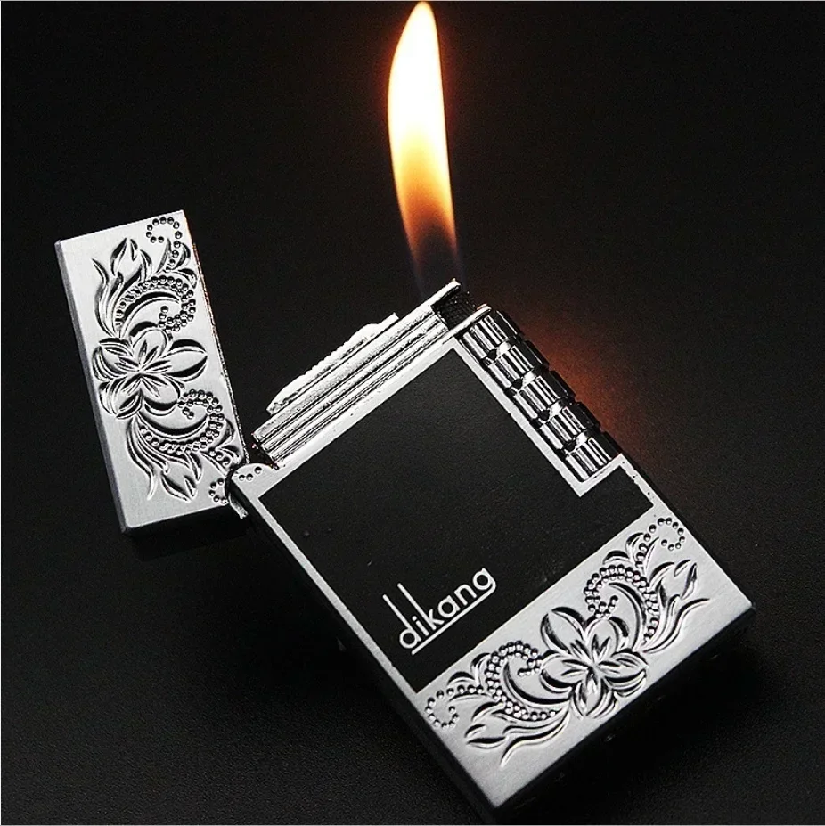 Lighters Smoking Accessories Fire Metal Jet Gas Cigar Cigarette Powerful Jet Flame Torch Lighte Pipe Lighter for Man Gift（NOGAS