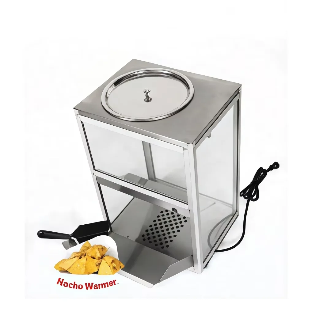 Electric Stainless Steel Nacho Chips Maker & Warmer Restaurant Popcorn Machine OEM Logo &  Brand Guangdong on Hot  Sale
