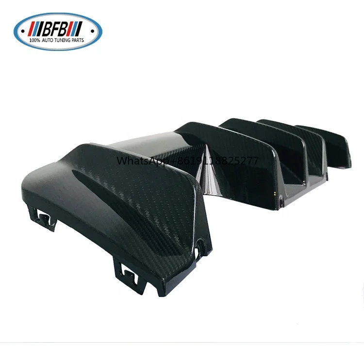 OEM style Real Dry Replacement Carbon Fiber Rear Bumper Diffuser for BMW G80 M3 G82 M4 Rear Lip Diffuser