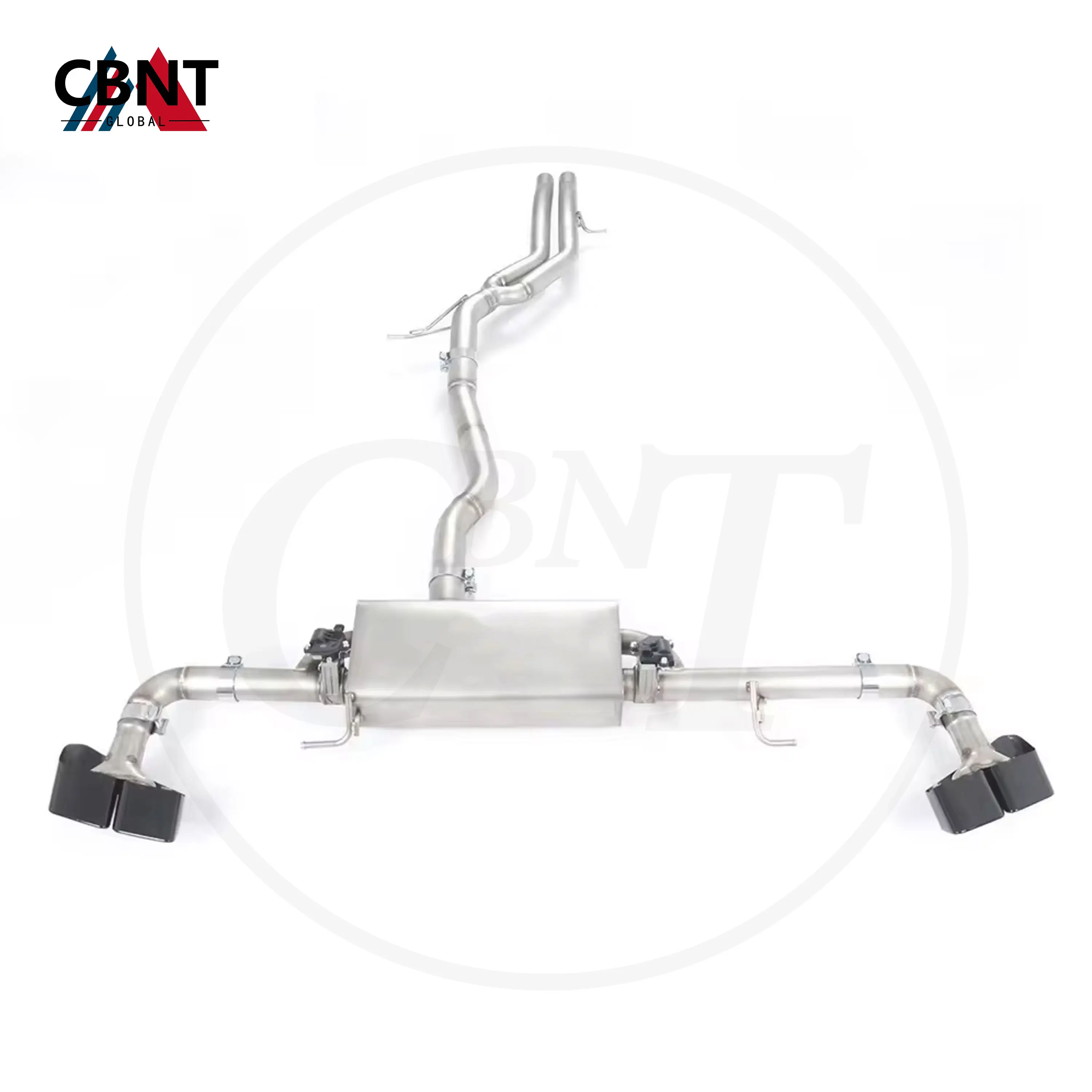 

CBNT for Audi Q7 3.0T 2013-2018 Exhaust Catback with Valve Muffler Valvetronic Exhaust-pipe SS304 Valved Exhaust System