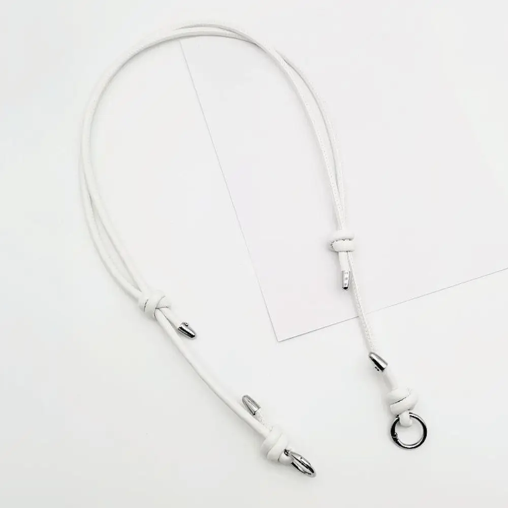 PU Leather Replacement Shoulder Strap Adjustable Length Single Shoulder Design Shoulder Bag Strap Solid Color DIY Accessories