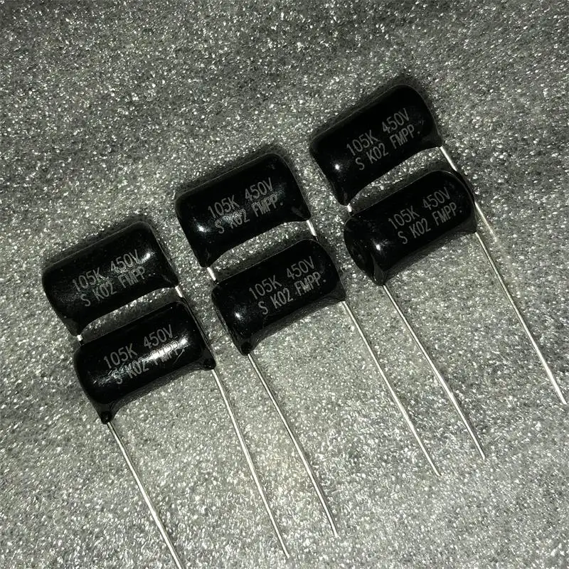 Black for FMPP 1UF 450V SF05 Small Size Tube Amp Coupling Hifi Capacitor   50pcs