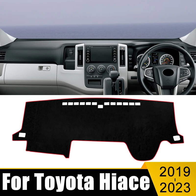 

Car Accessories For Toyota Hiace H300 GranAce Majesty Commuter 2019 2020 2021 2022 2023 Dashboard Avoid Light Cover Mat Carpets