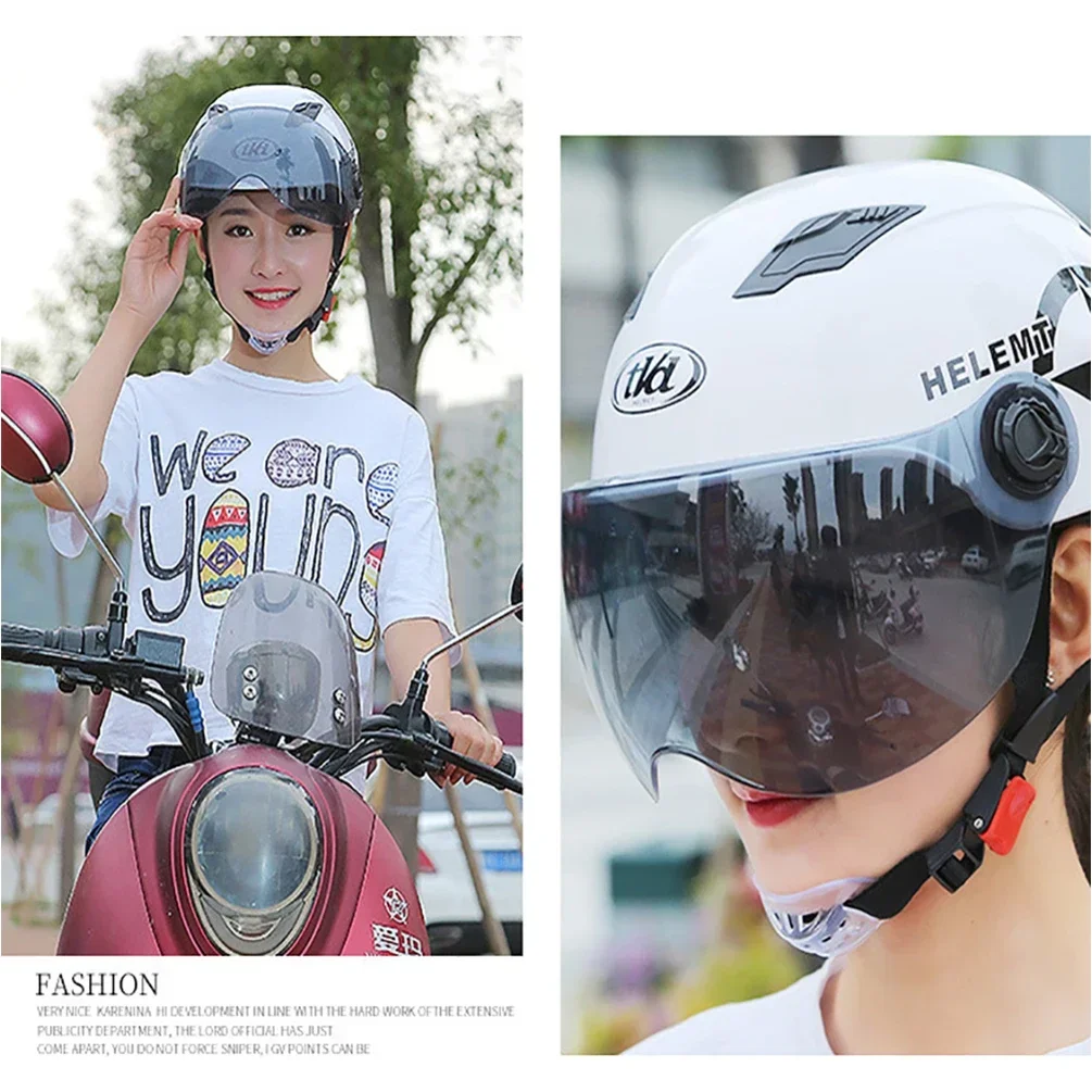 Classic Ultralight Bicycle Helmet  Anti-UV Safety Helmet Electric Motor Car Scooter Bike Open Face Half Helmet For Men Women