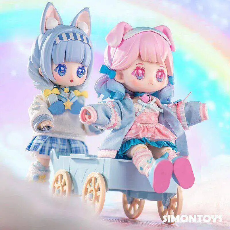 

Genuine Simontoys Nyzaii Sweety Imagination Series Mystery Box Kawaii Joint Movable Figure Doll Action Figure Birthday Gifts