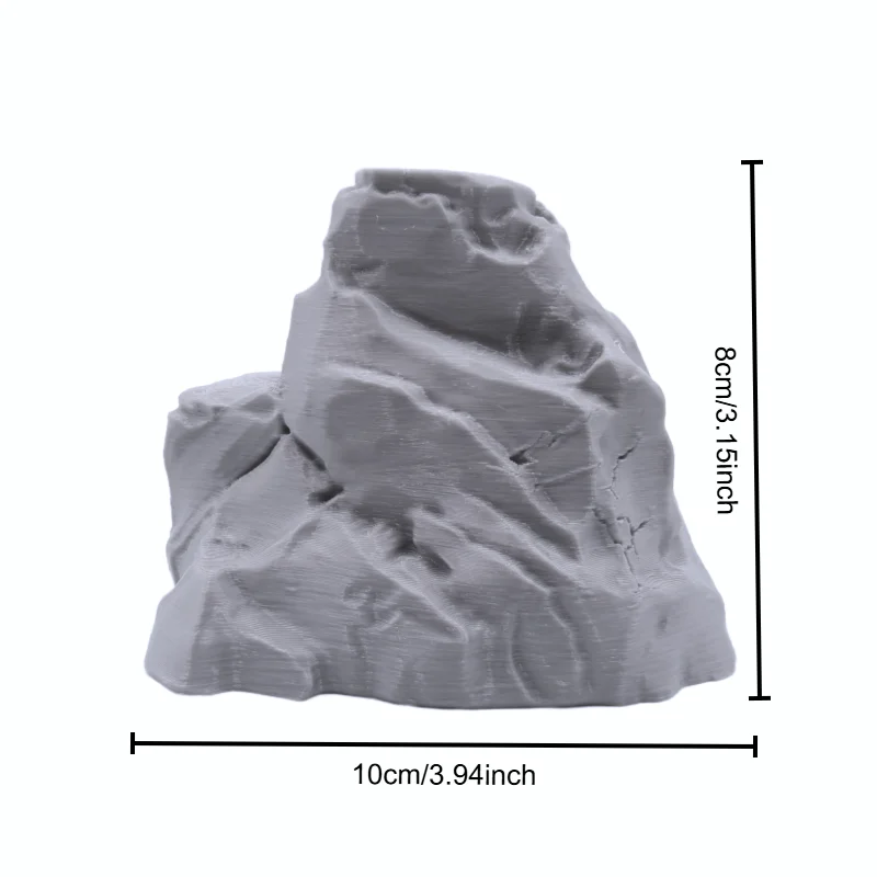 مجموعة من 7 قطع من التضاريس المصغرة للعبة دانجنز آند دراجونز، صخور بلاستيكية، لألعاب الدور واللعب التخيلي، للأعمار 14 عامًا فما فوق
