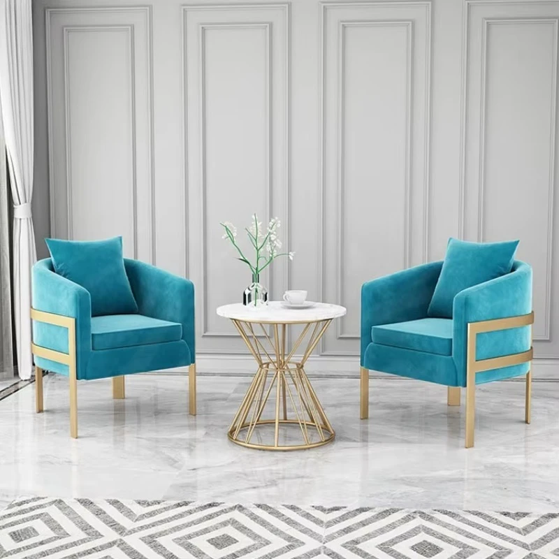 

Китайский современный одиночный диван-кресло, золотой и серый бархатный стул с акцентом для ожидания на продажу