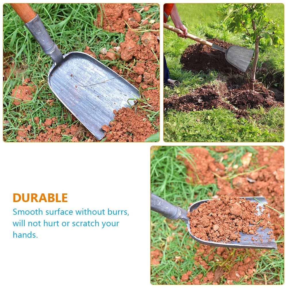 

Стальная лопата для угля, большая лопата для золы, пожарная лопата, сверхмощная лопата для барбекю, костра, бытовая уборка, лопаты для золы