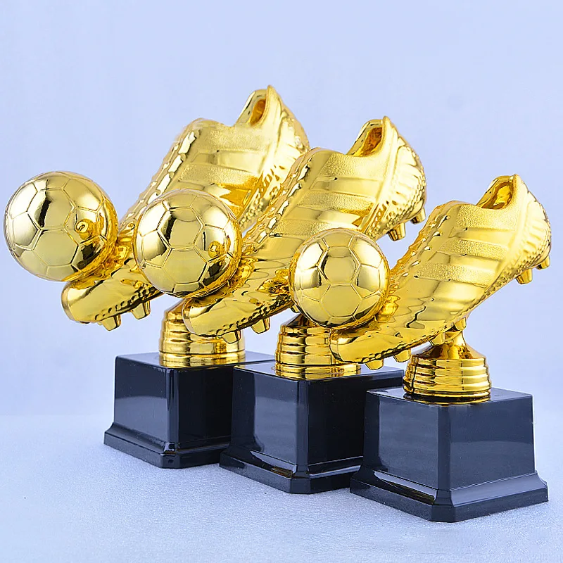 Golden Boot Golden Globe Award Plastic Trophy Football Trophy Plastic Crafts Gift Souvenir Zinc Alloy Trophy Medal - view 2