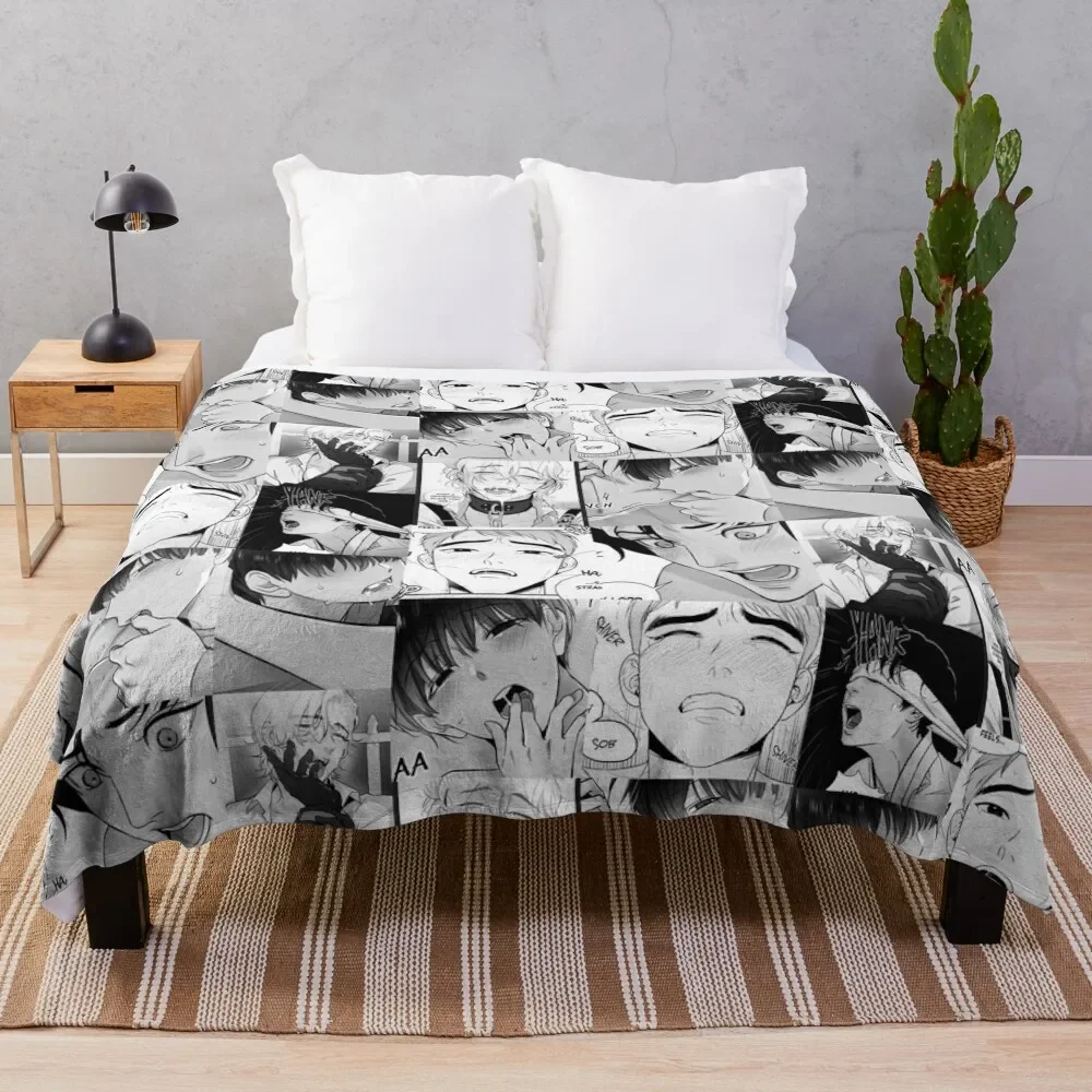 

The Good Yaoi Boys Throw Blanket Thermals For Travel Decorative Sofas Dorm Room Essentials Blankets