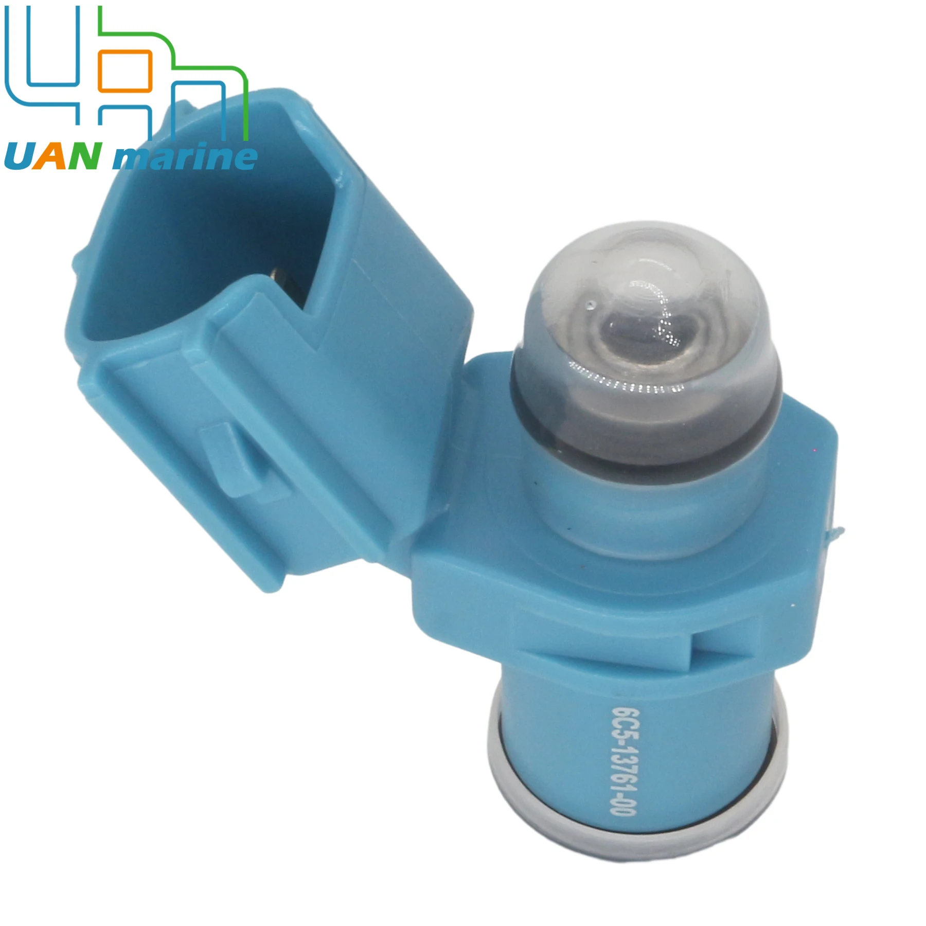 4 Pcs 6C5-13761-00 Fuel Injector Assembly for Yamaha Outboard Engine 2 4 Stroke F T FT 40 50 60 HP Replaces 6C5-13761-00-00