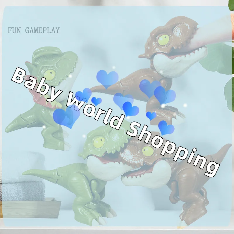 

Интерактивные игрушки-динозавры на палец: Трицератопс и Тираннозавр — креативные игрушки для детей, развивающие воображение, подарок для мальчиков