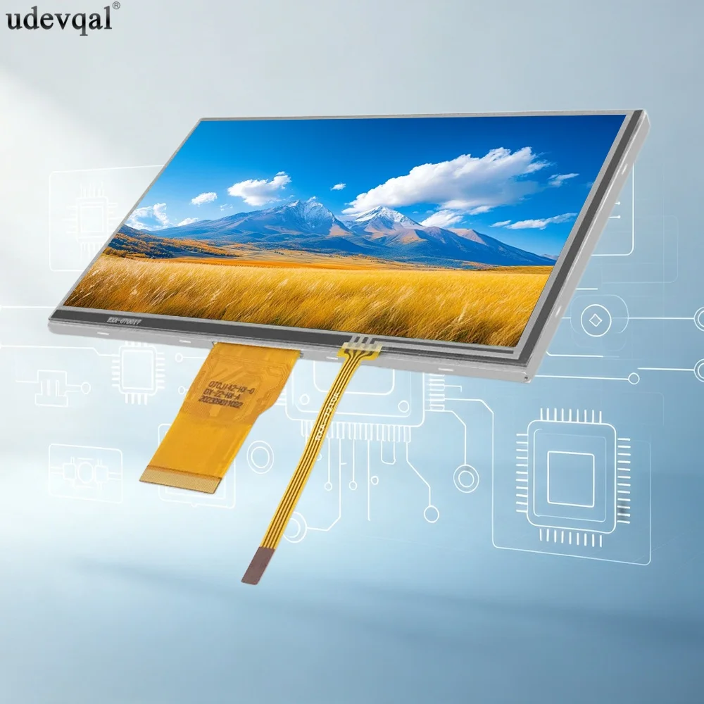 7 inch Display Programmable Module RGB 50PIN Interface HD High Definition IPS Touch Screen Serial Screen 1024*600 Resolution