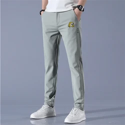 2024 Golf wear Spring and Autumn men's golf pants High quality elastic fashion casual breathable sports pants Size 29-38