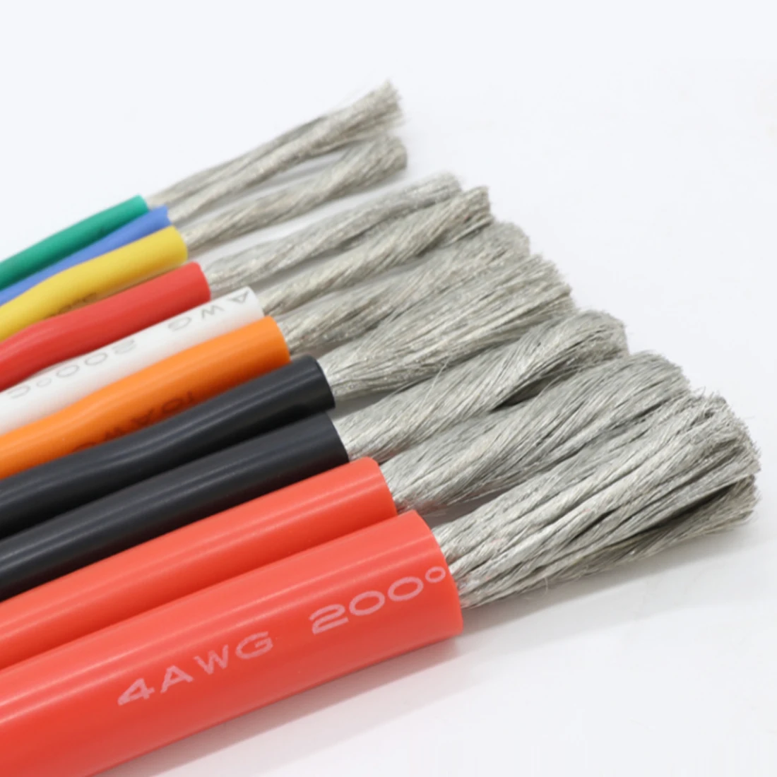1/5/M 22 20 18 16 14 AWG UL3239 High Voltage Wire 6KV Soft Silicone Wire 200Deg.C Tinned Copper Flexible Cable - Detail 1