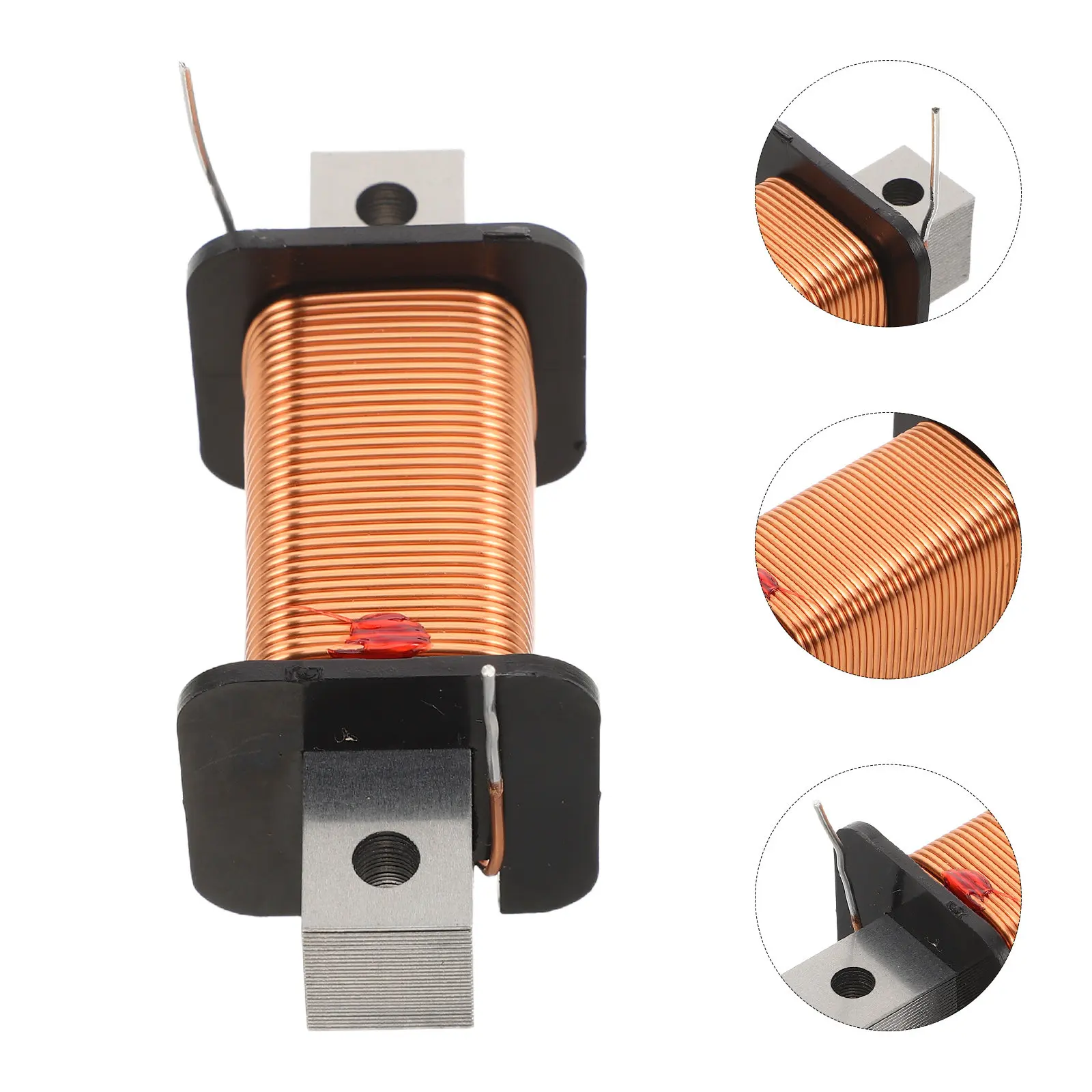 Iron Inductor 1.0mh 1.0mm Oxygen-Free Copper Passive Crossover Coil for Speaker Subwoofer Bass Filter High Purity
