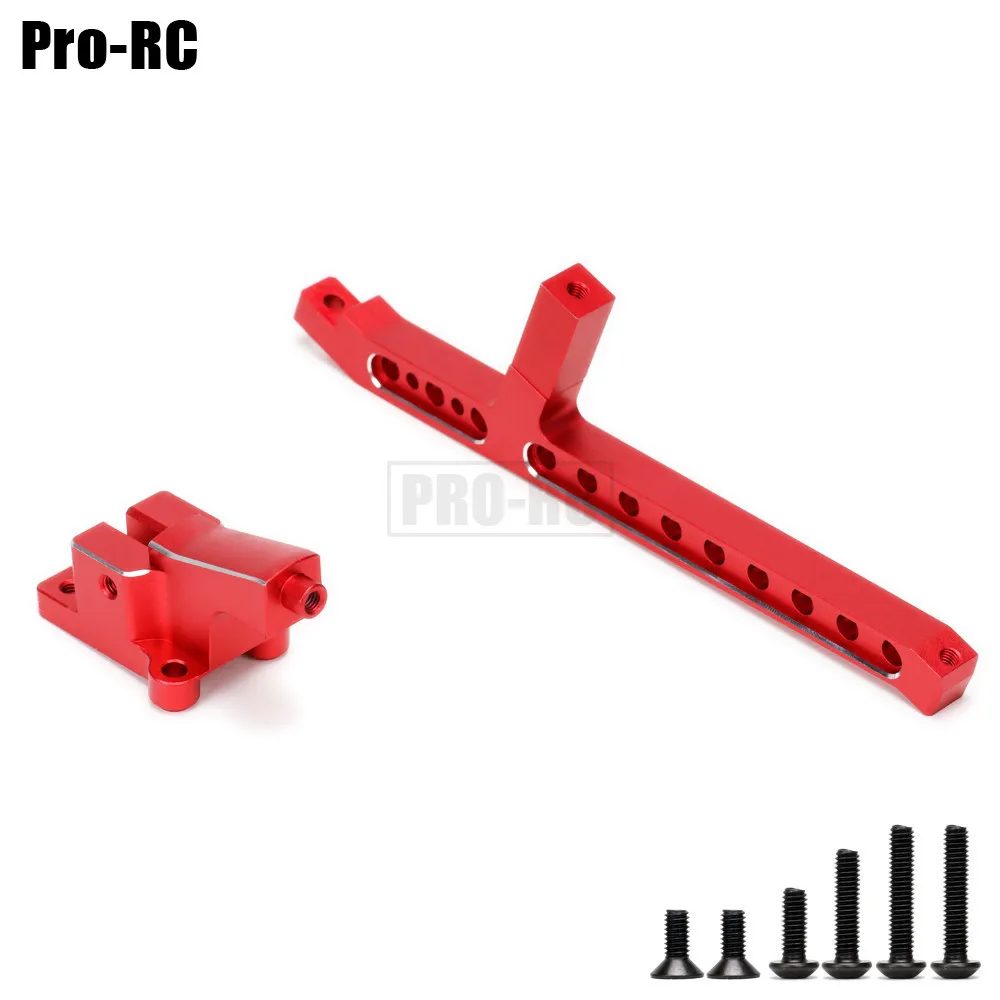 1Set Aluminum 9521 Rear Chassis Braces & Tower For Traxxas 1/8 SLEDGE 95076 Off-Load Rc Car Upgrade Parts