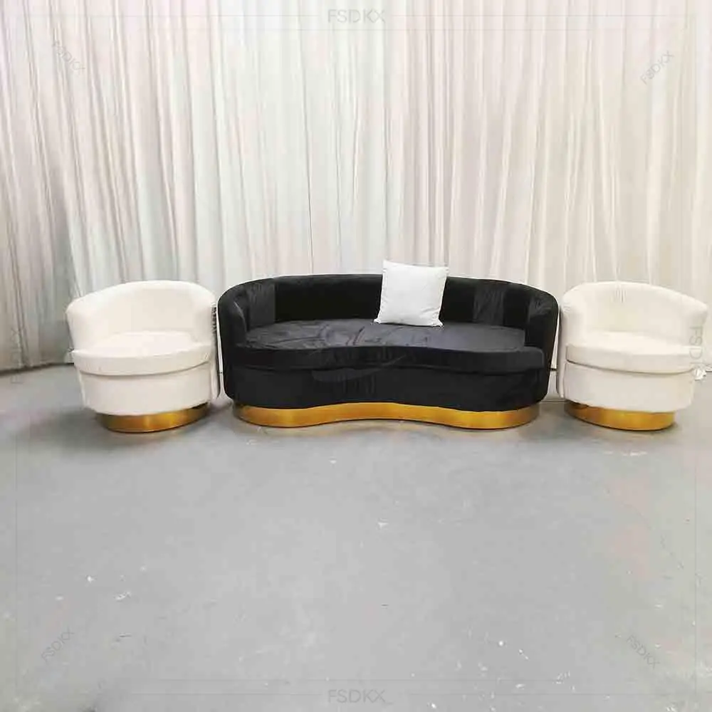 Furniture Living Room High Quality Seating Wedding Event Hotel Sofa