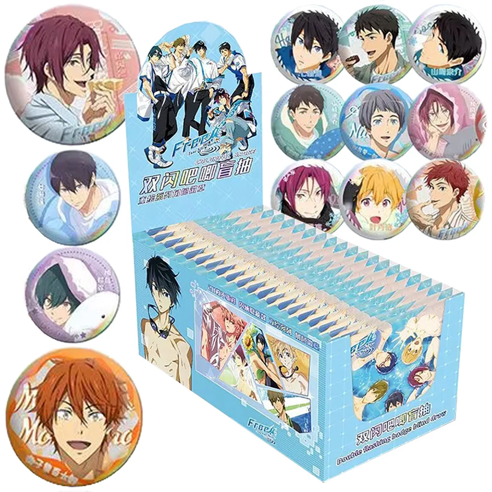 

Authentic Anime Creative Badges 20 Exquisite Craftsmanship Brooches Fans' Favorite Role-playing Toys Gifts Backpacks Accessories