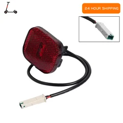 Rear Fender Safety Taillight Electric Scooter Accessories LED Brake Lamp Mudguard Light For Ninebot by Segway Max G2 KickScooter