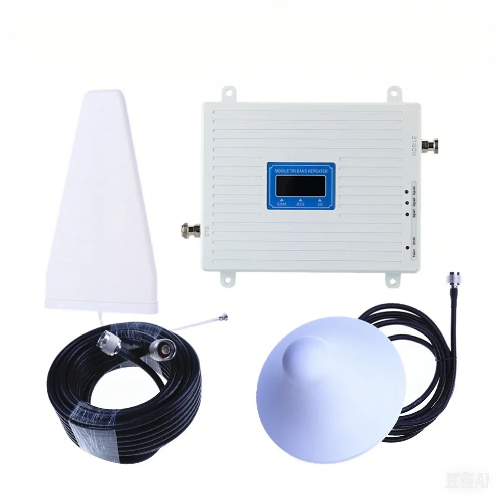

Home Use Mobile Signal Amplifier 850/1700/1900MHz 3G/4G Signal Booster Band 5/4/2 Cell Phone Signal Enhancer for Home