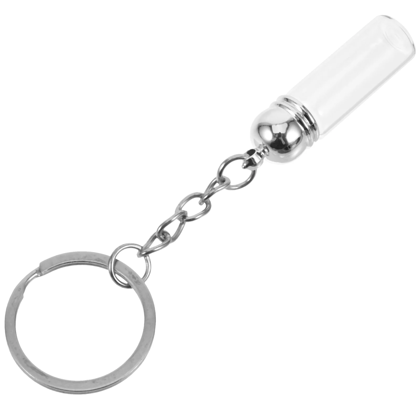 Jewelry Key Chain Bottle Keychain Mother Aeroplane Toys Token Glass Metal Hanging Decoration