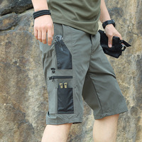 New Tactical Work Pants Men Camouflage Shorts Outdoor Multi-pocket Casual Cargo Short Pants Quick Dry Wear-resisting Shorts Male