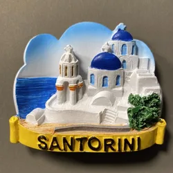 Greece Santorini Fridge Magnets Kefallinia Crete Travelling Souvenirs Refrigerator Stickers Home Decor Wedding Gifts