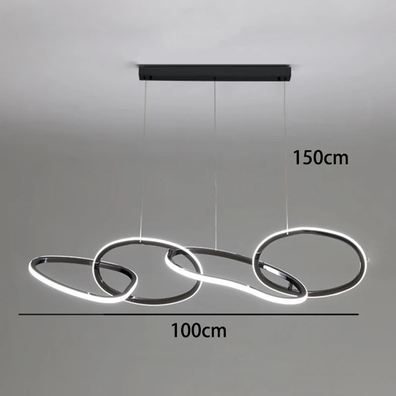 Moderne woondecoratie led-verlichting hanglamp lampen voor woonkamer Kroonluchters voor eetkamer hanglamp binnenverlichting