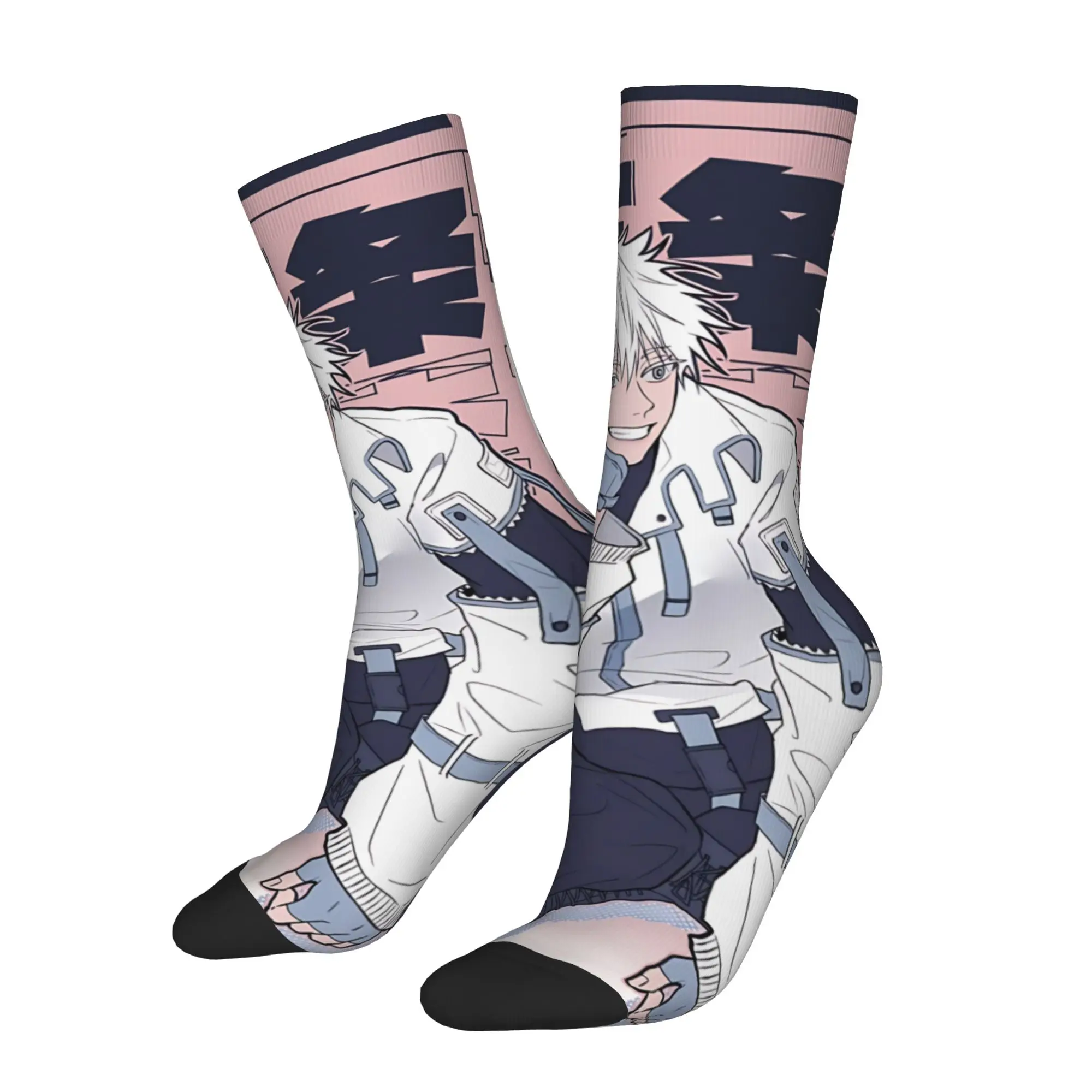 

Sports Socks customized items Jujutsu Kalsen Vintage Harajuku Street Style Novelty Pattern Sock