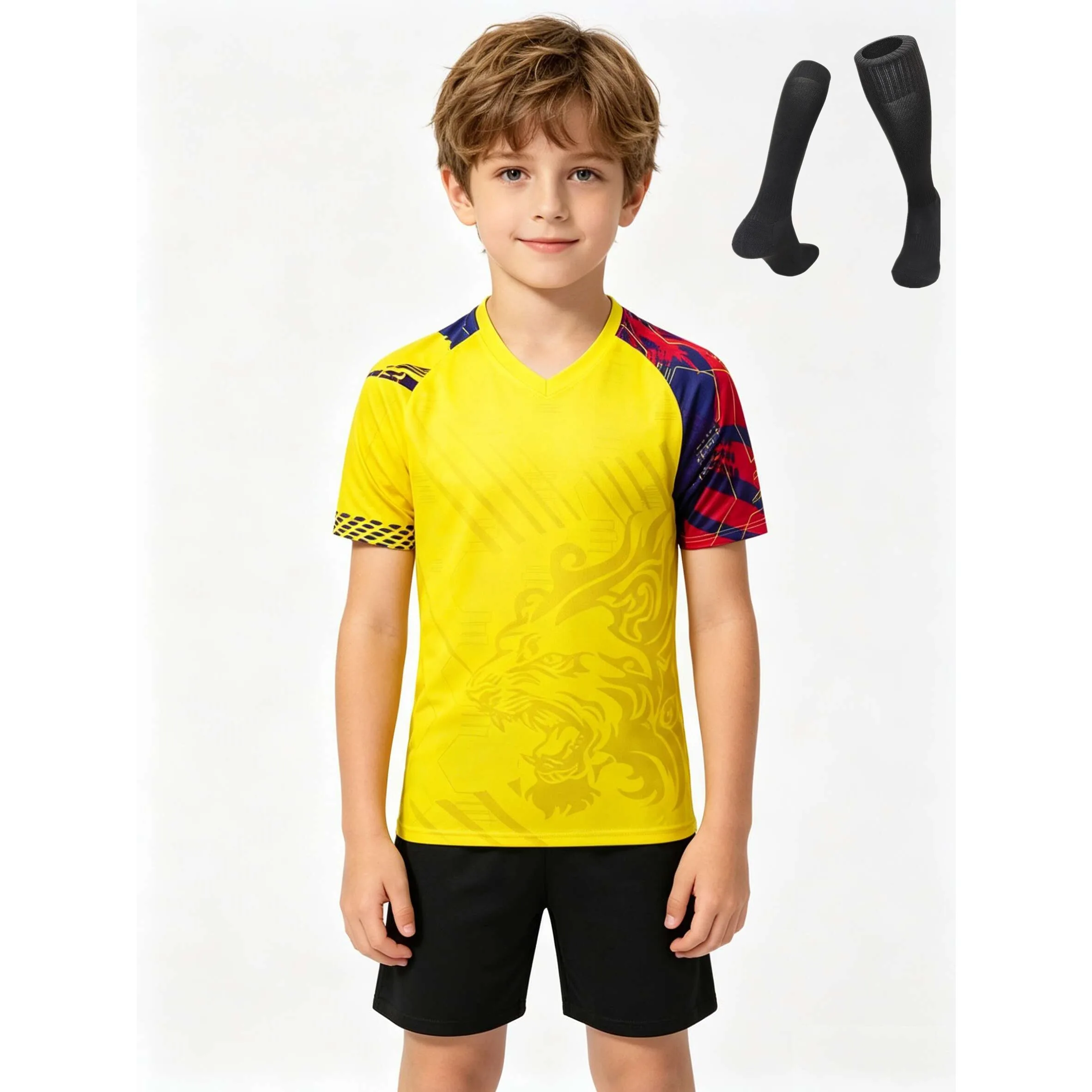 Children's Training Clothes Shirts Competition Suits Boys Girls Clothes200536
