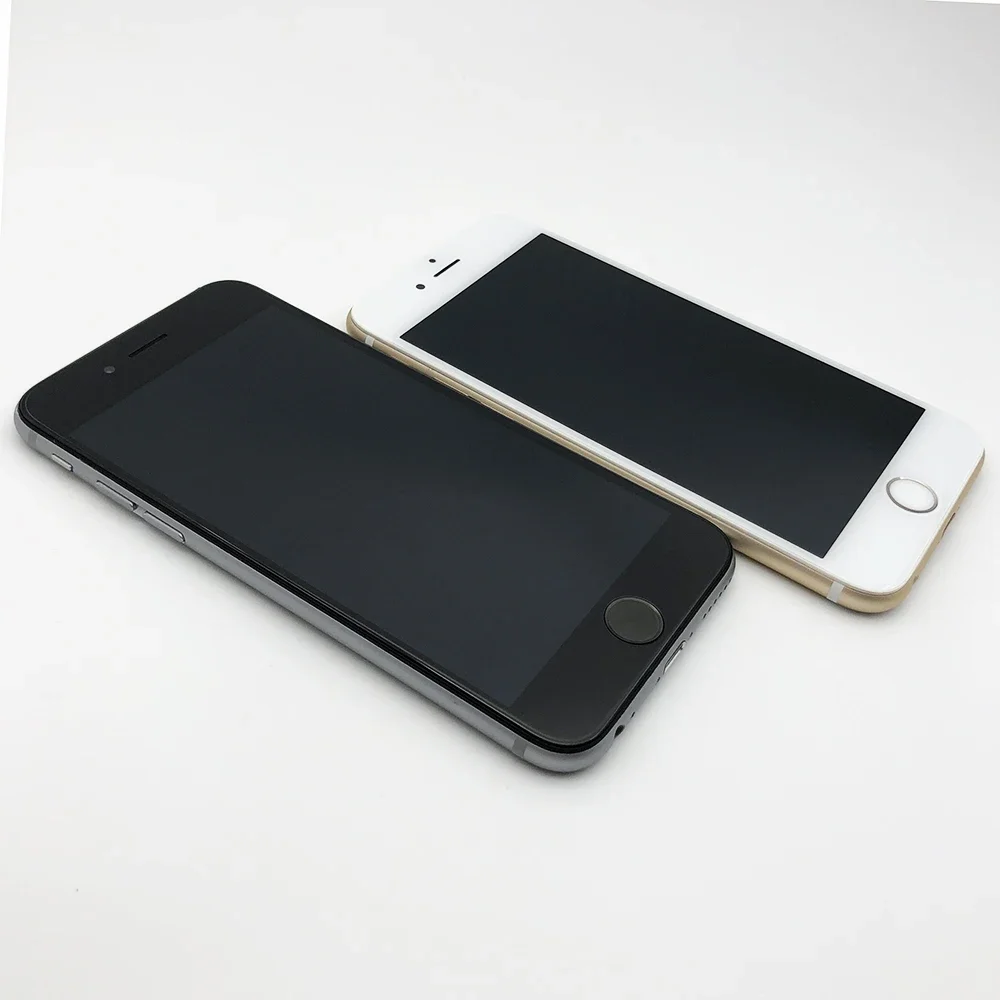 الأصلي أبل آيفون 6 16GB 64GB 128GB 4.7 "عرض 4G LTE الهاتف الخليوي المحمول 8MP IOS بصمة غير مقفلة الهاتف المحمول