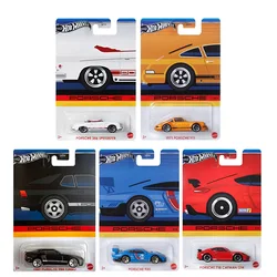 Mattel Hot Wheels Porsche Set 2024 Porsche 356 Speedster Porsche 911 944 Turbo 1/64 Diecast Model Cars Toy for Boys Gift GRT01