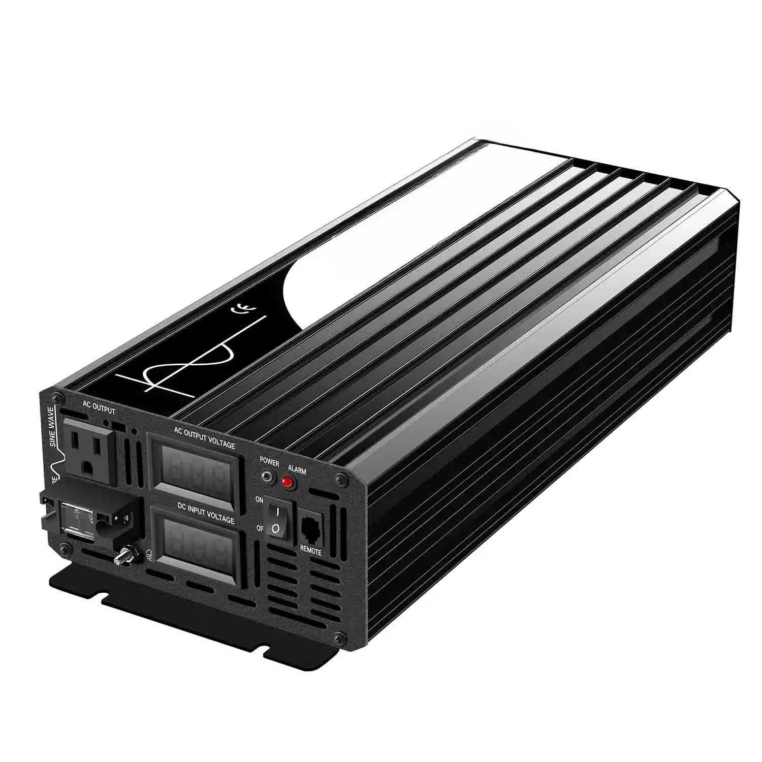 2500W inverter 12V DC to AC 110v/220V Solar pure sine wave inverters & converters