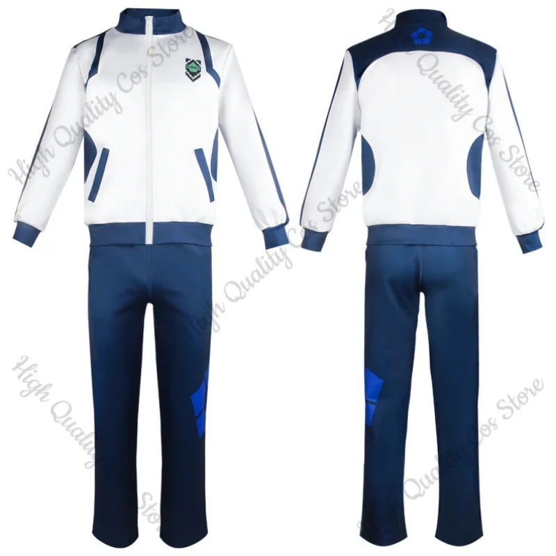 Anime Blue Lock Reo Nagi Bachira Isagi Chigiri Cosplay Costume Zip Sportswear Tracksuit Sweatshirt Hoodie Halloween Carnival set