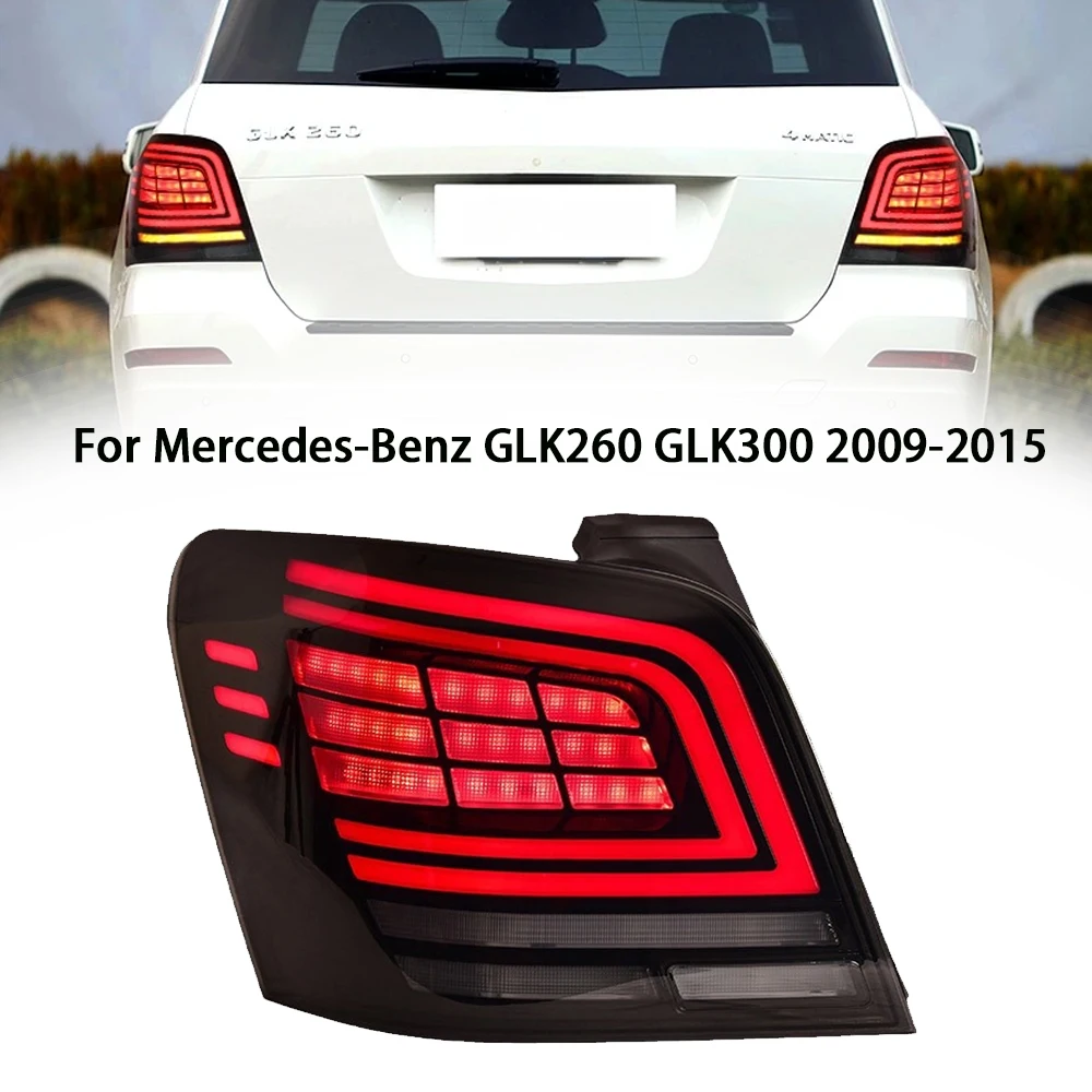 

Car Tail Lights For Mercedes-Benz GLK GLK200 260 350 2009-2015 FULL LED Tail Lamp Dynamic Turn Signal Light Tail Lamp Assembly